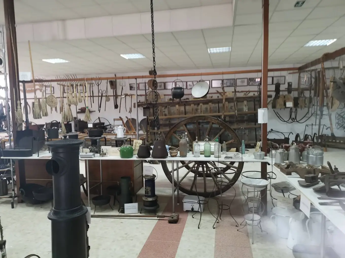 Interior del museo